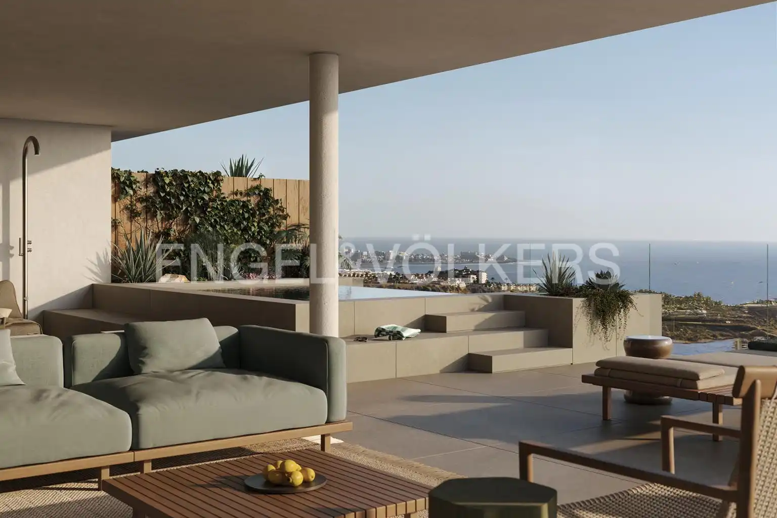 Terraza de Casa o chalet en venta en Adeje con Aire acondicionado, Terraza y Piscina