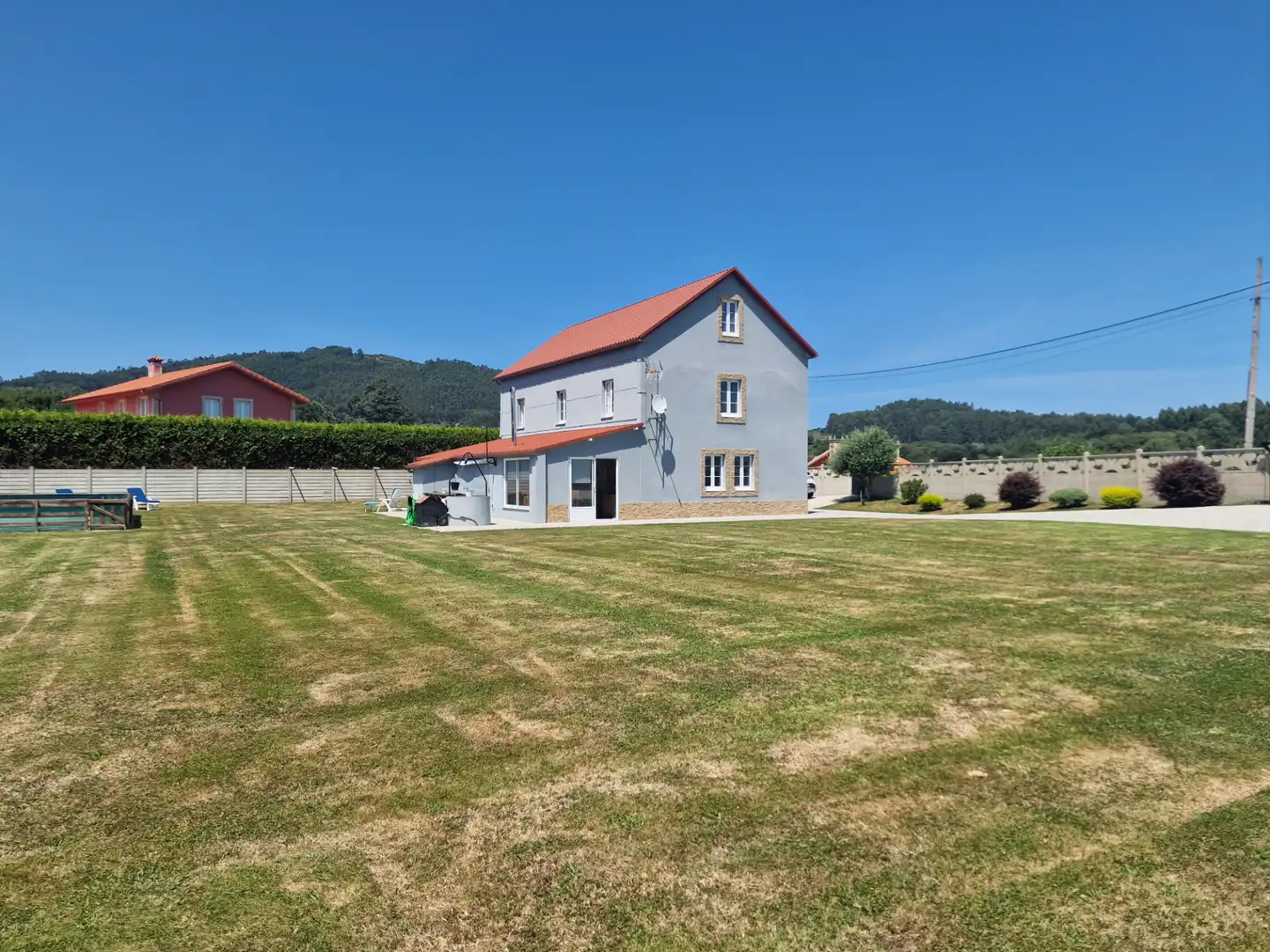Vista exterior de Casa o chalet en venta en Narón con Calefacción, Jardín privado y Terraza