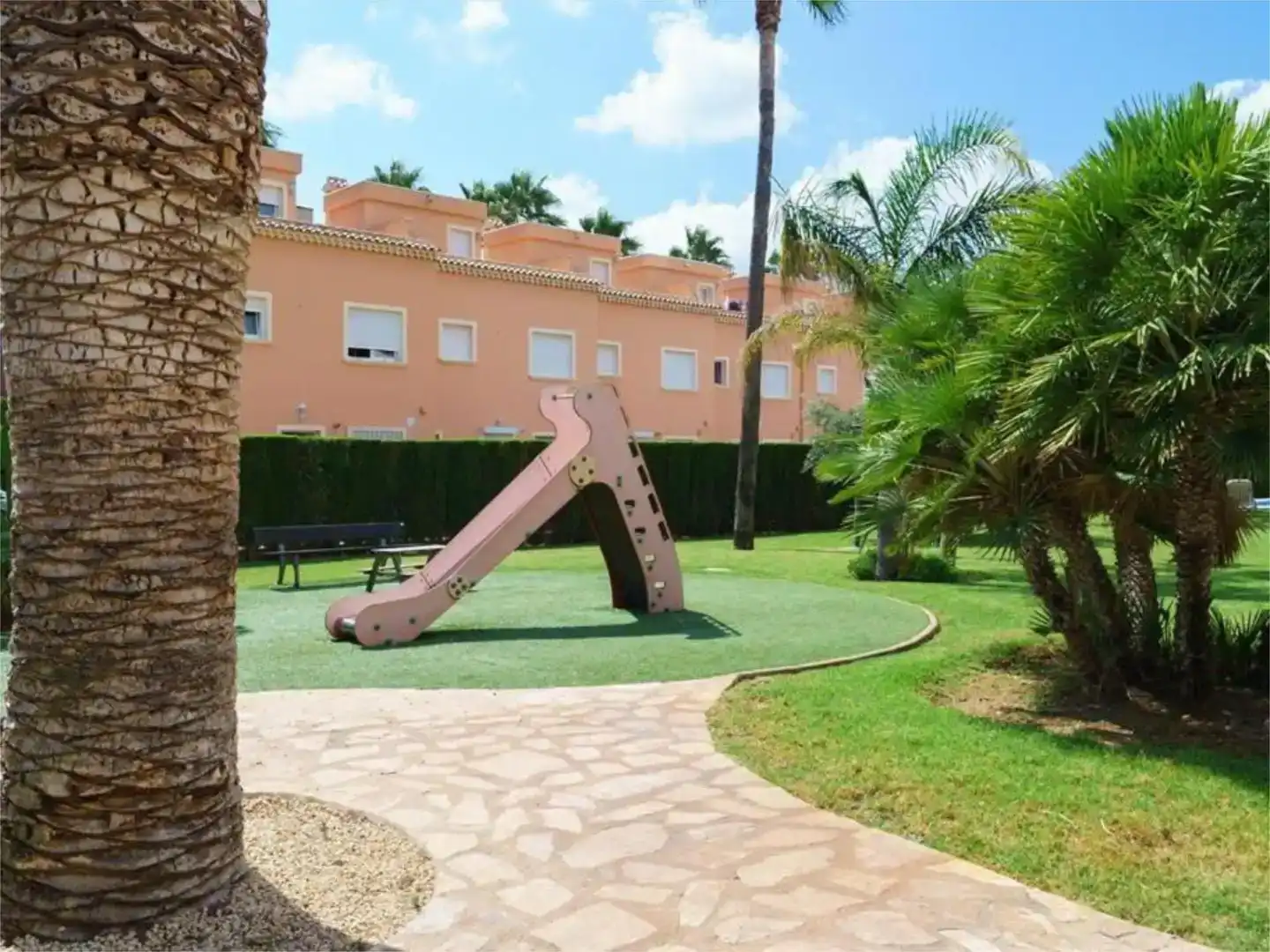 Jardí de Pis en venda en Dénia amb Aire condicionat i Piscina
