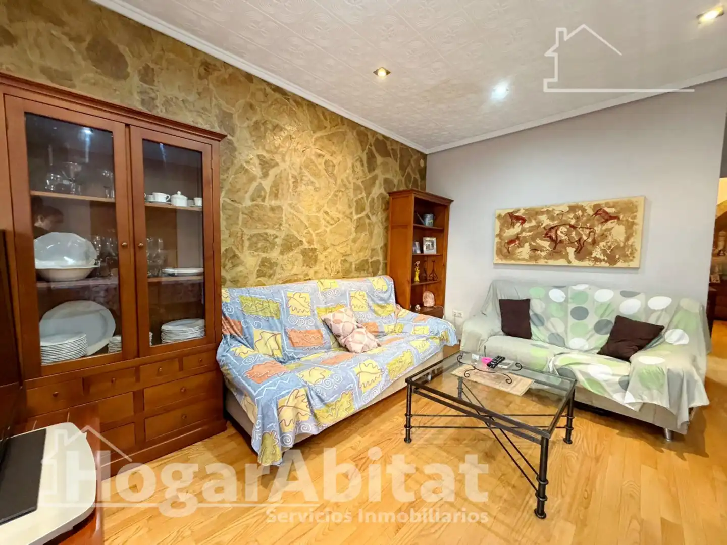 Sala de estar de Casa o chalet en venta en Paterna con Aire acondicionado, Calefacción y Terraza
