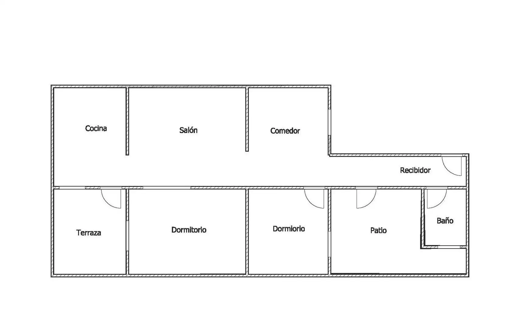 Piso en venta en L'Hospitalet de Llobregat con Calefacción, Parquet y Terraza