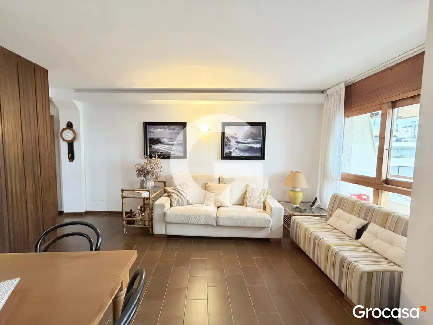 Sala d'estar de Apartament en venda en Tossa de Mar amb Aire condicionat, Terrassa i Forn