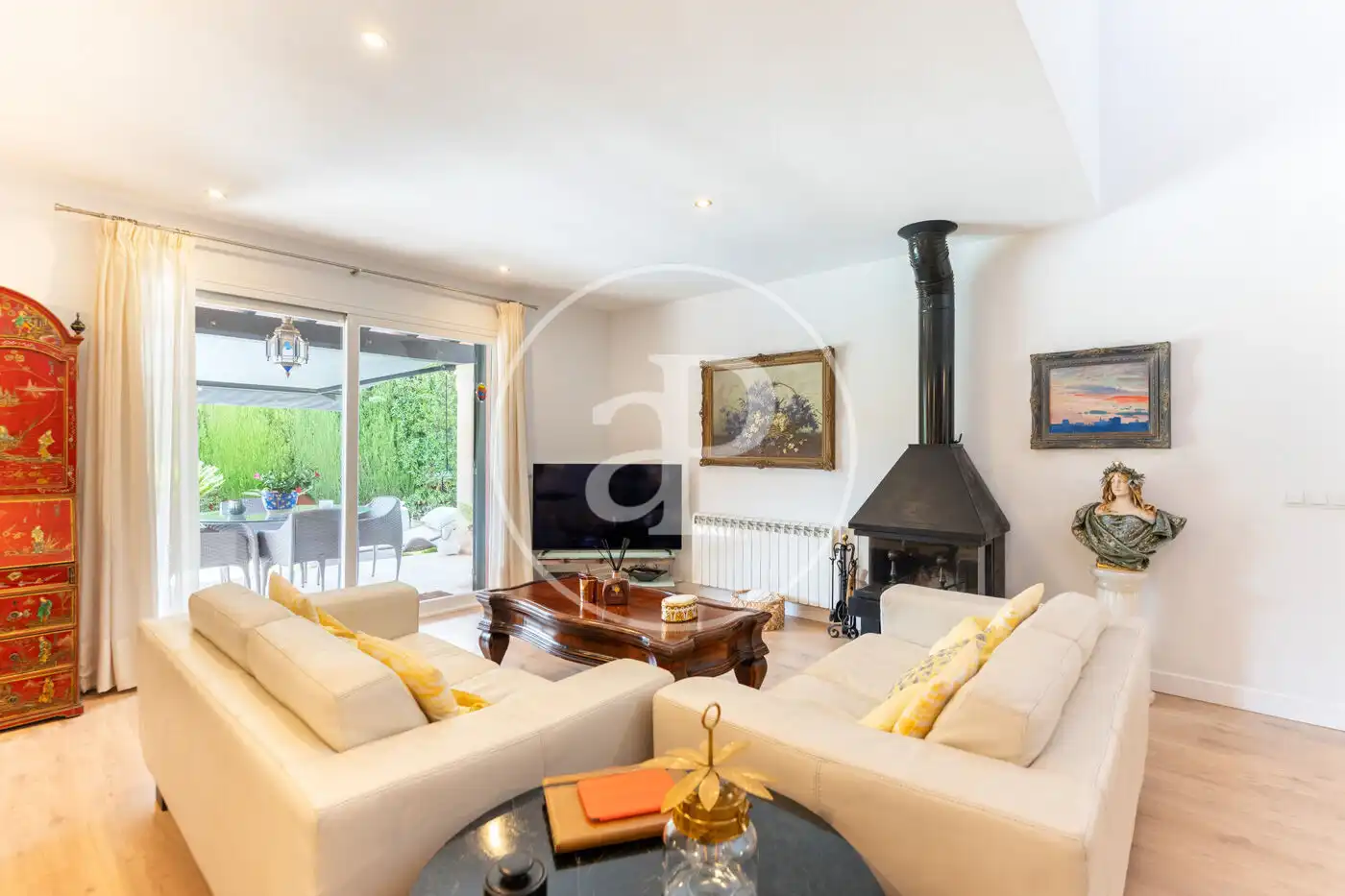 Living room of Detached homes for sale in Calvià  with Air Conditioner, Heating and Private garden