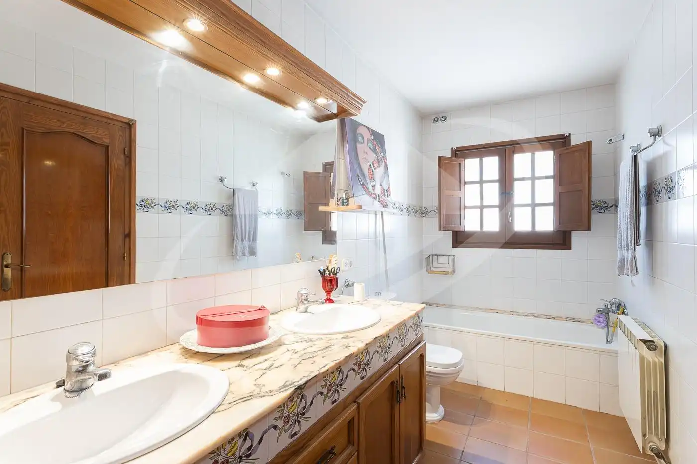 Baño de Casa o chalet en venta en Castellar del Vallès con Calefacción, Jardín privado y Trastero