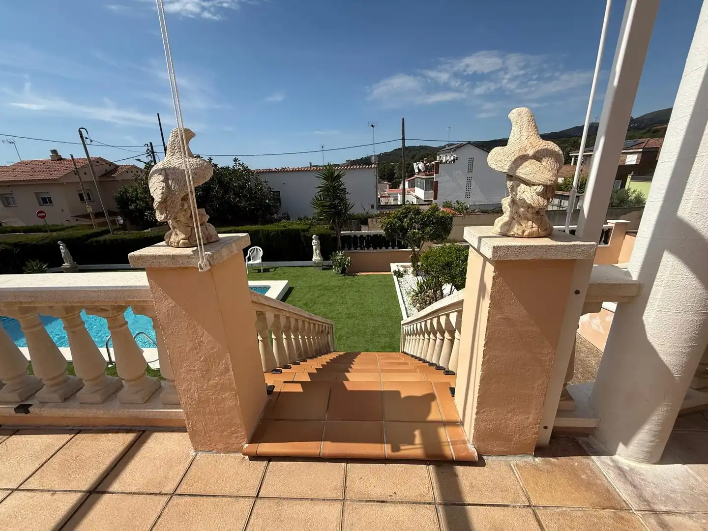 Garten von Haus oder Chalet zur Miete in Viladecans mit Klimaanlage, Heizung und Privatgarten