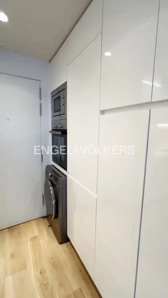Küche von Wohnung zur Miete in Madrid mit Klimaanlage, Heizung und Privatgarten