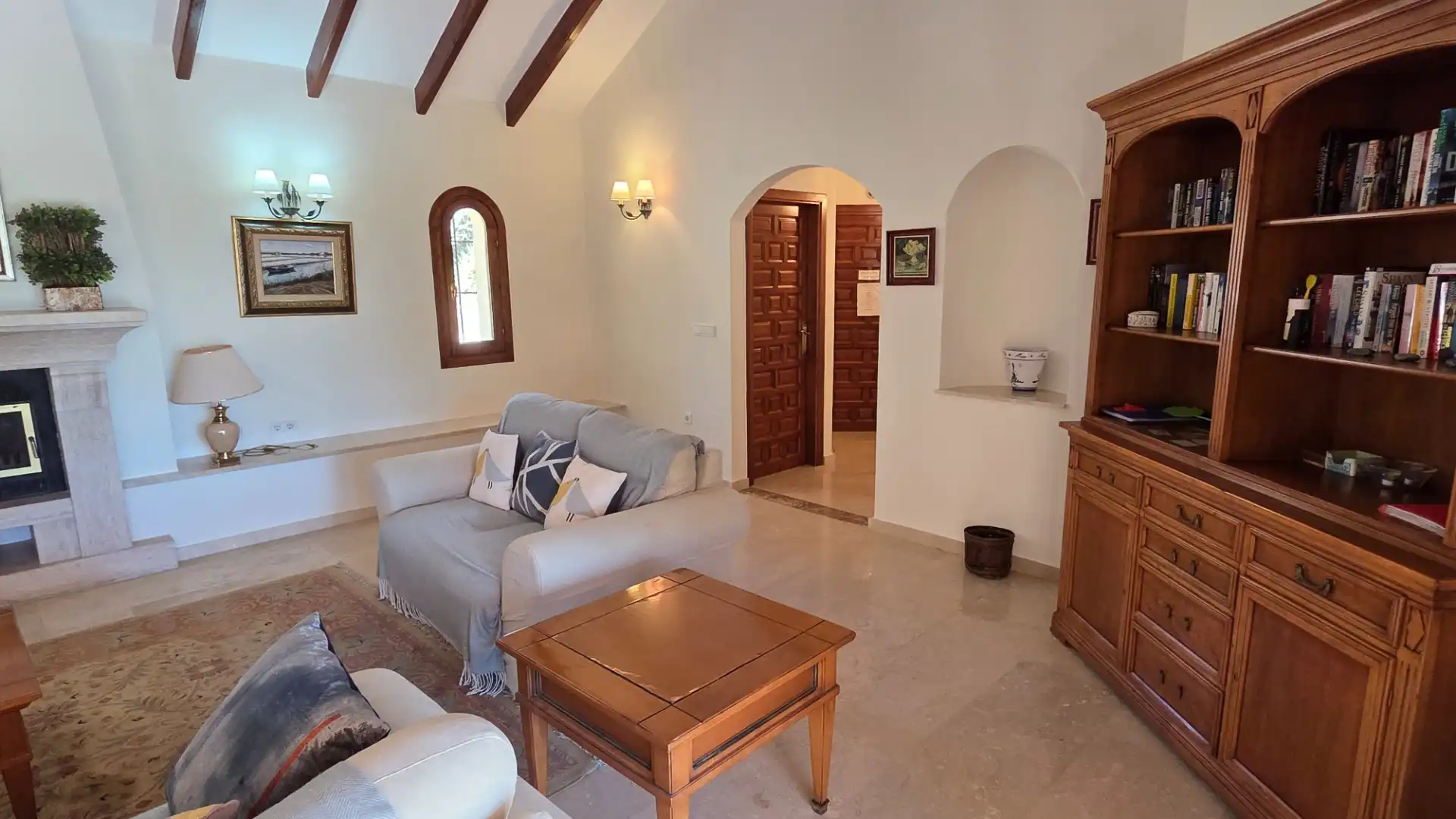 Sala de estar de Casa o chalet en venta en Cartagena con Aire acondicionado, Jardín privado y Terraza
