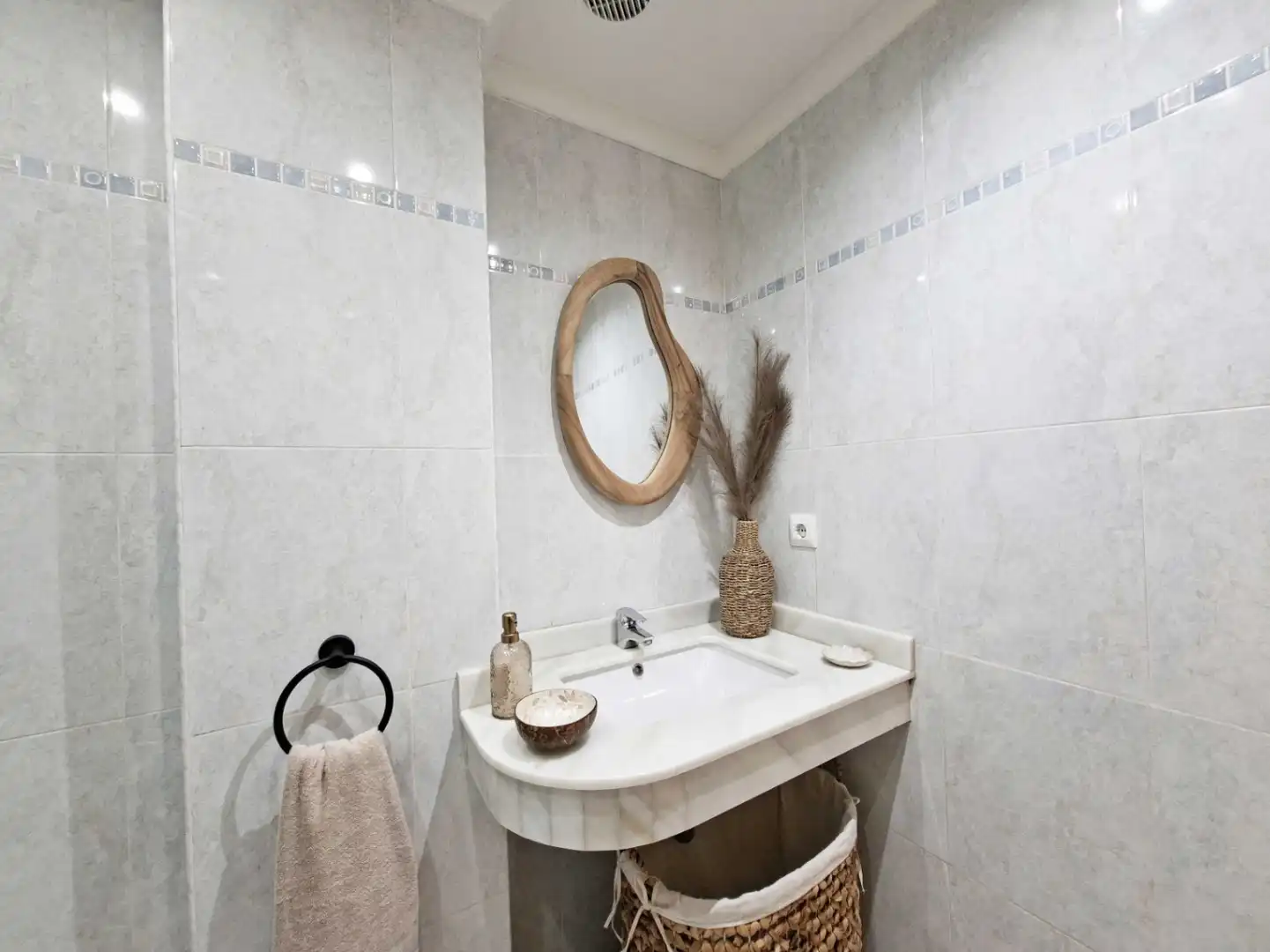 Bany de Apartament en venda en Pedreguer amb Jardí privat, Terrassa i Internet
