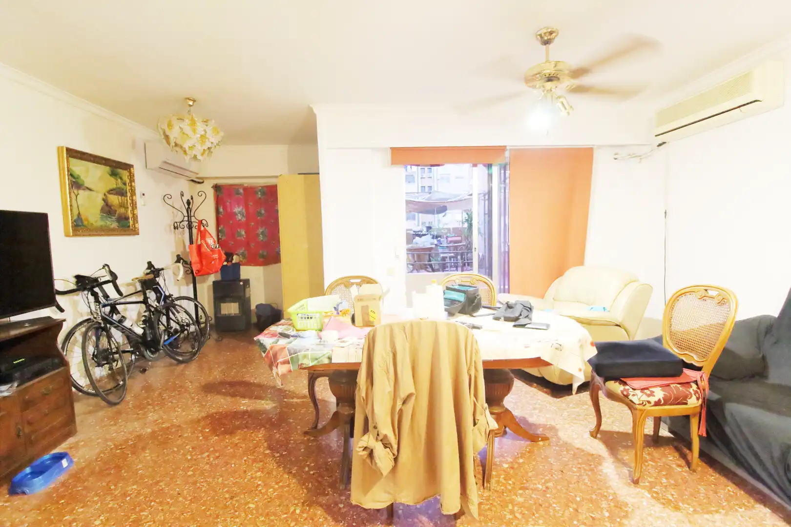 Sala de estar de Piso en venta en Valencia con Aire acondicionado y Terraza