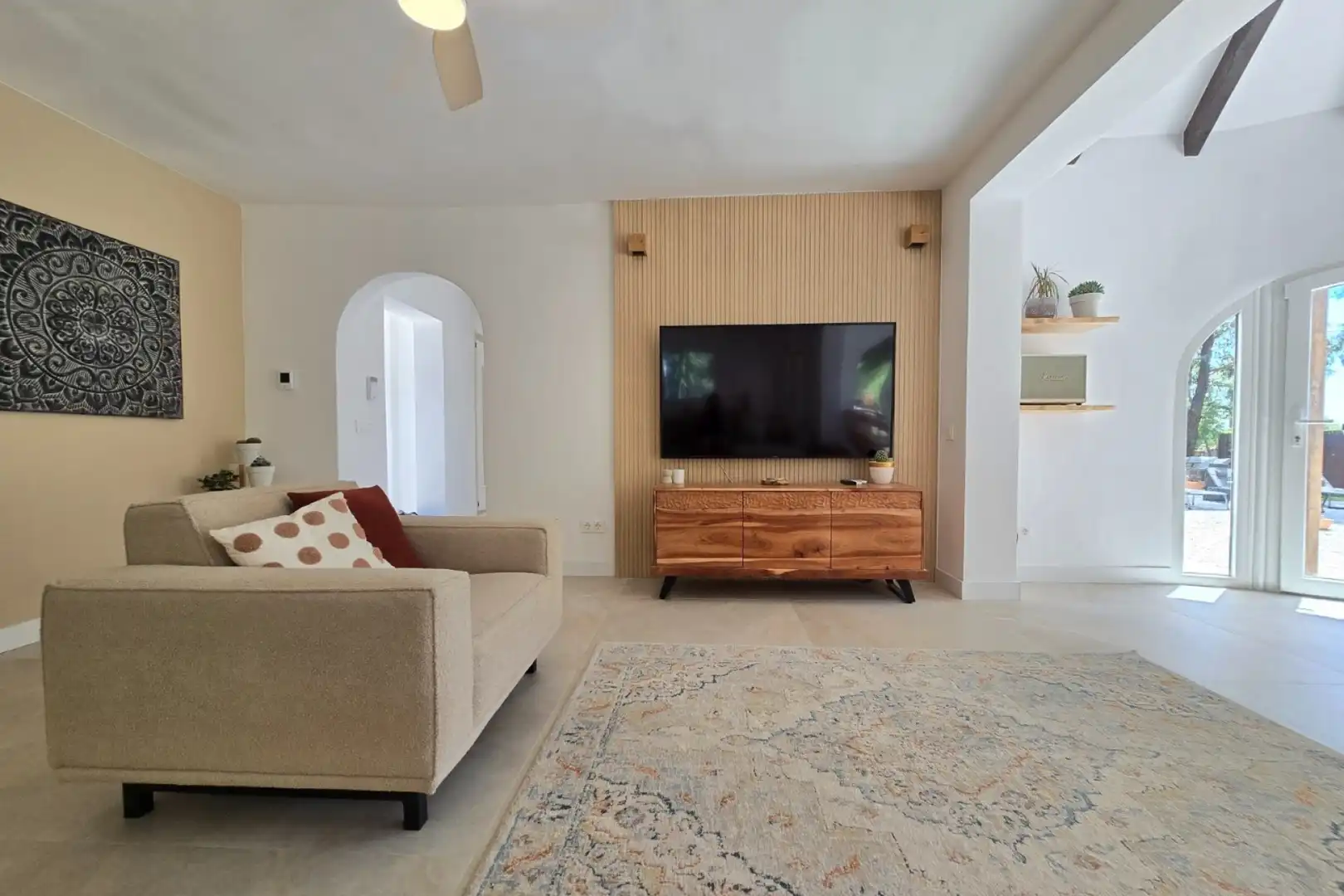 Sala de estar de Casa o chalet de alquiler en Altea con Aire acondicionado, Calefacción y Terraza