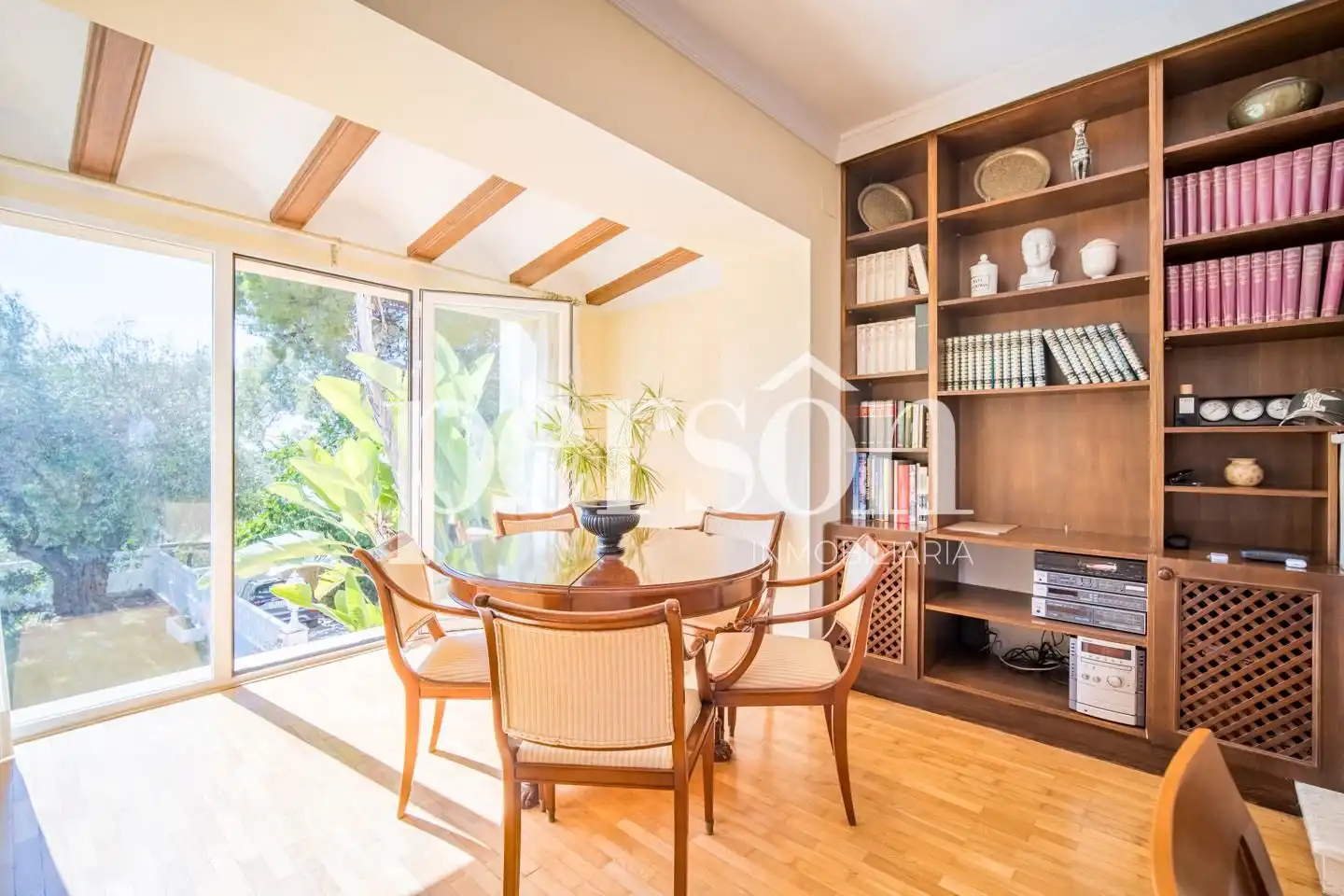 Dining room of Houses for sale in Jávea / Xàbia  with Air Conditioner, Heating and Private garden
