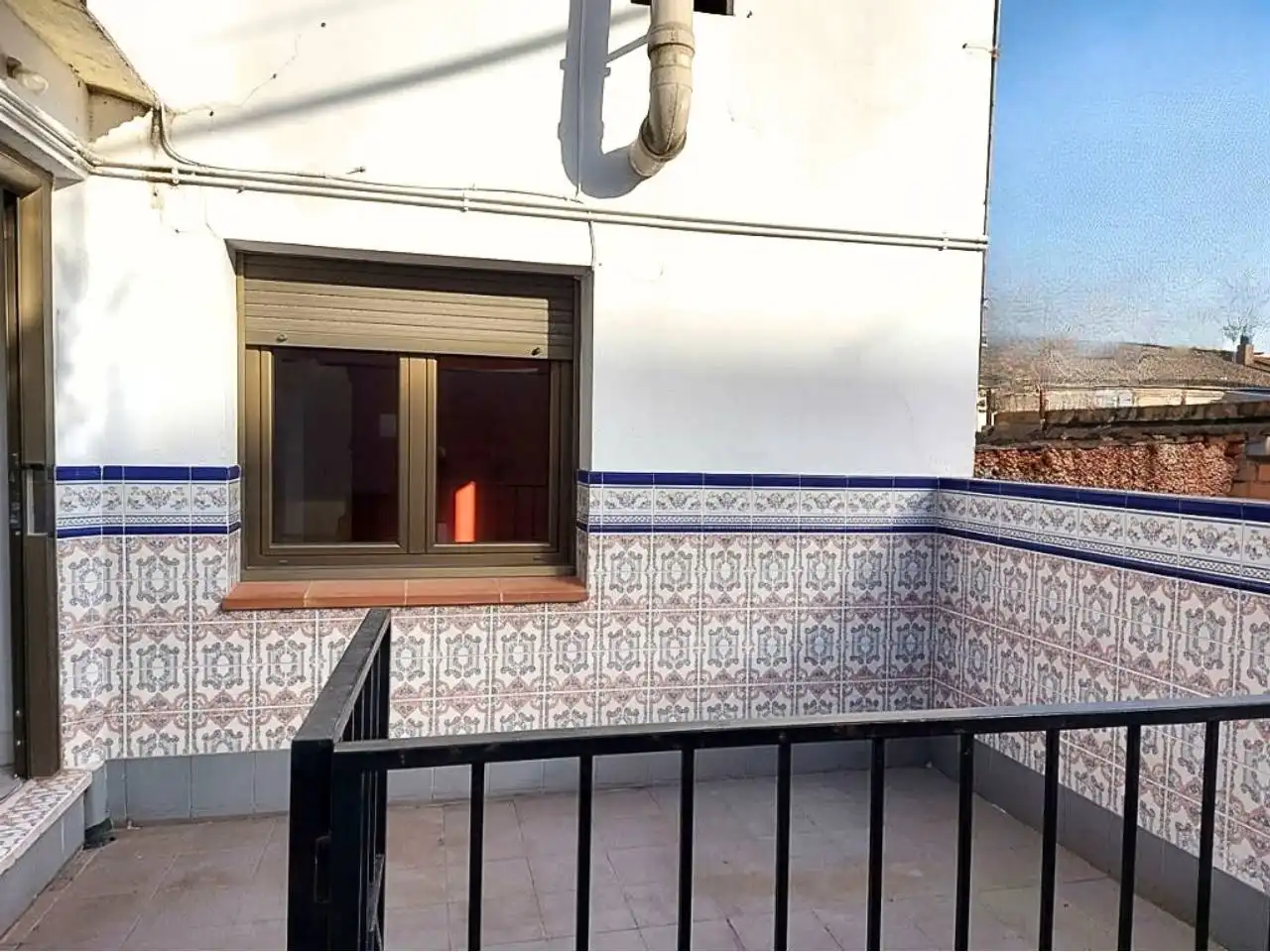 Balcony of Flat for sale in Sant Joan de Vilatorrada  with Heating, Parquet flooring and Terrace