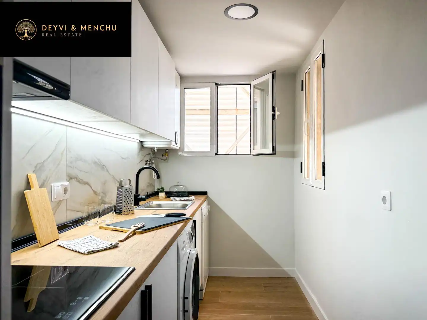 Küche von Wohnung zum Verkauf in Madrid mit Klimaanlage, Heizung und Möbliert