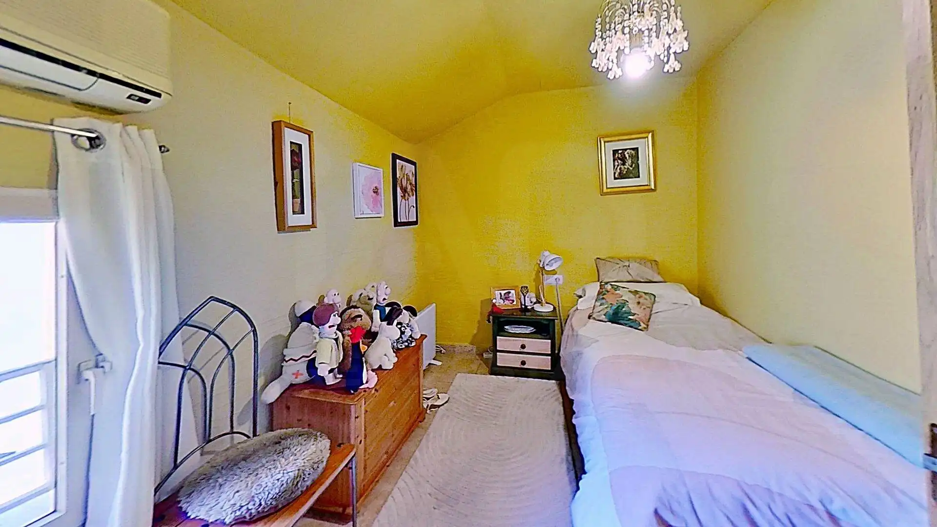 Habitación de Casa adosada en venta en Sax con Aire acondicionado, Calefacción y Terraza