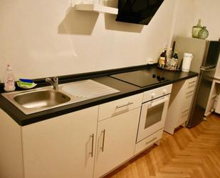 Cuina de Apartament de lloguer en Gijón  amb Moblat i Es permeten mascotes