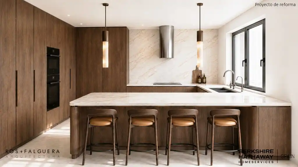Kitchen of Apartments for sale in Barcelona  with Air Conditioner, Heating and Parquet flooring