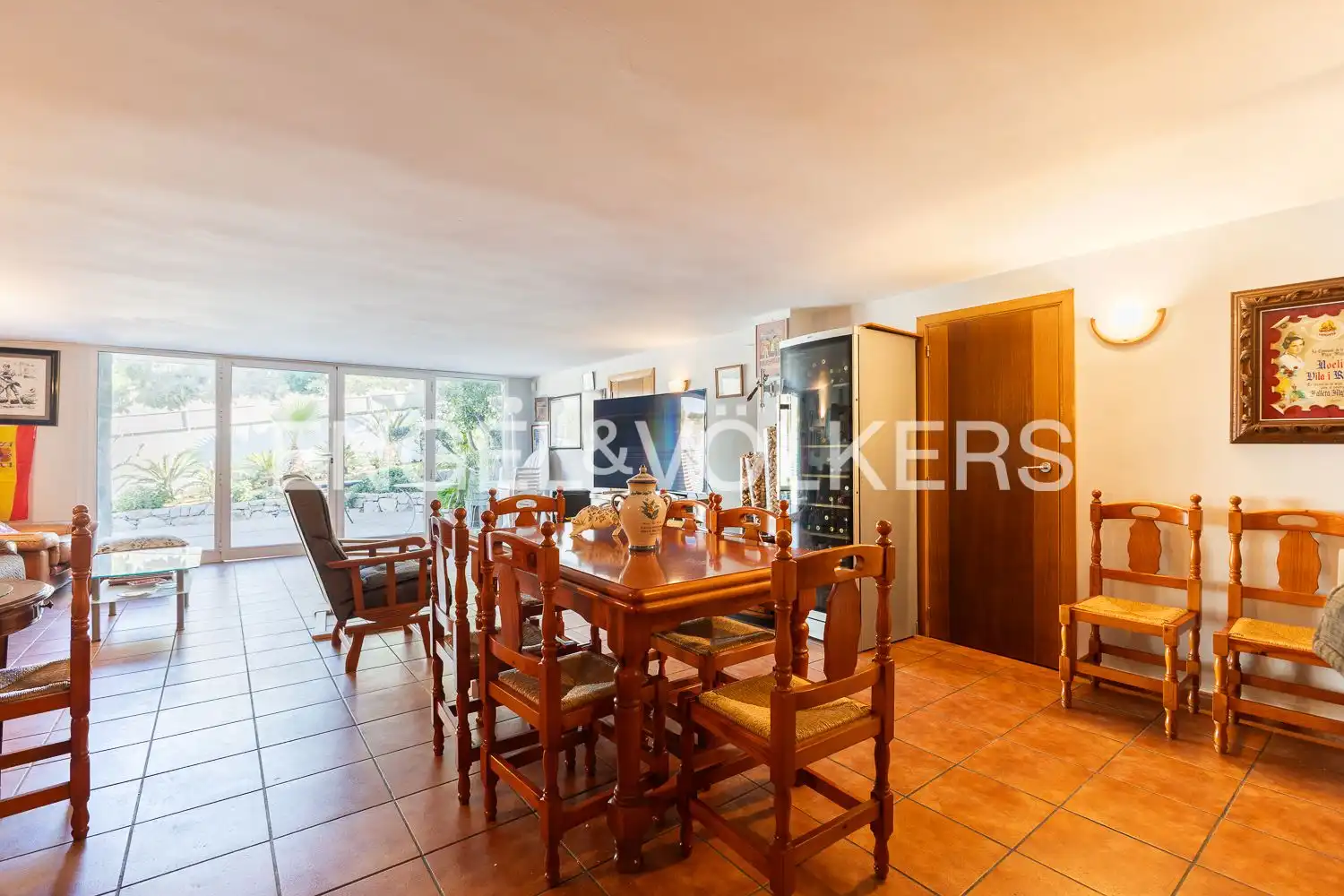 Dining room of Houses for sale in Carcaixent  with Air Conditioner, Heating and Private garden