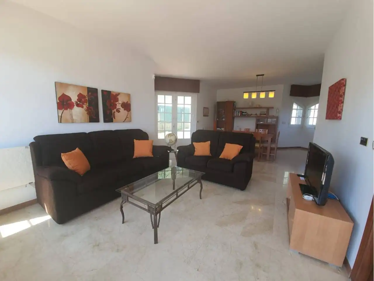 Living room of Detached homes for rent in Sanxenxo  with Heating, Private garden and Terrace
