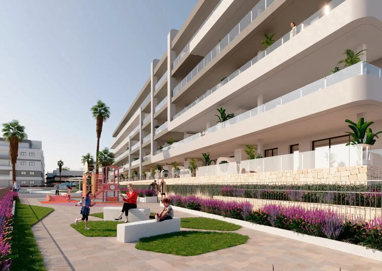Exterior view of Flat for sale in Mutxamel  with Private garden, Terrace and Storage room