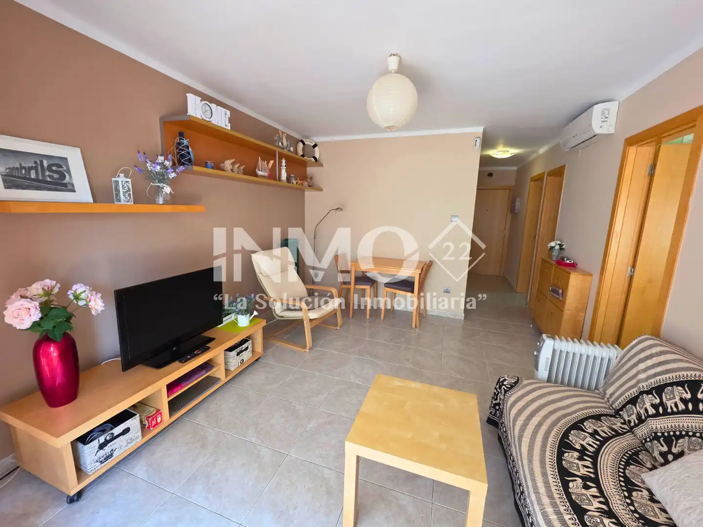 Living room of Apartments for sale in Cambrils  with Air Conditioner, Terrace and Furnished