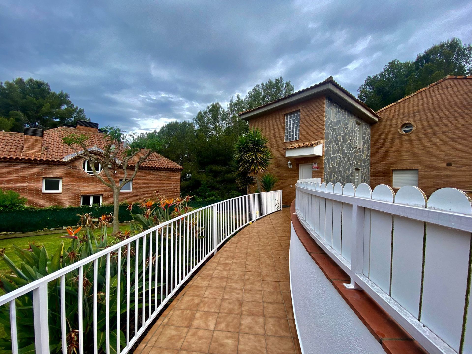 Vista exterior de Casa adosada de alquiler en Altafulla con Aire acondicionado, Calefacción y Jardín privado