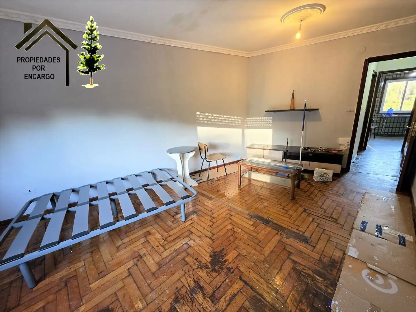 Sala d'estar de Casa adosada en venda en Moaña, Pontevedra
