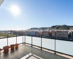 Terrassa de Apartament en venda en Sagunto / Sagunt amb Aire condicionat, Terrassa i Piscina