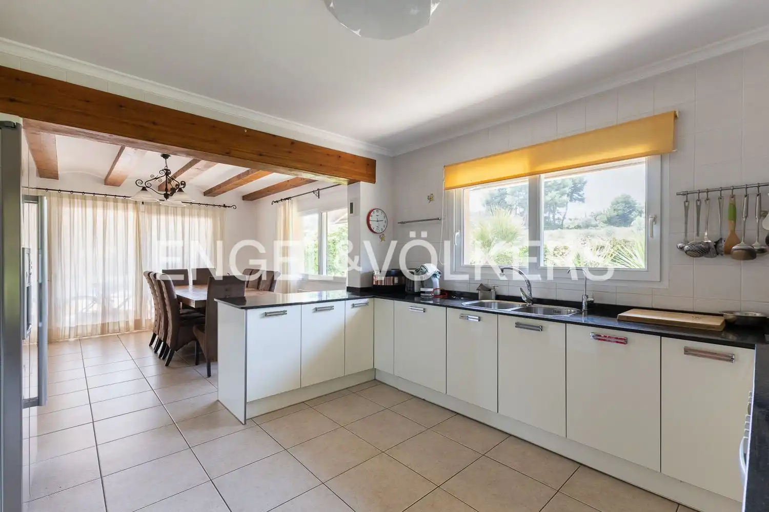 Cocina de Finca rústica en venta en Jávea / Xàbia con Aire acondicionado, Calefacción y Jardín privado
