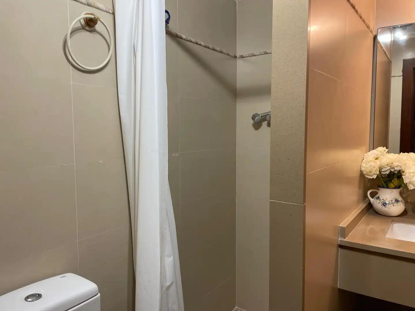 Badezimmer von Haus oder Chalet zur Miete in Petrer mit Klimaanlage, Heizung und Privatgarten