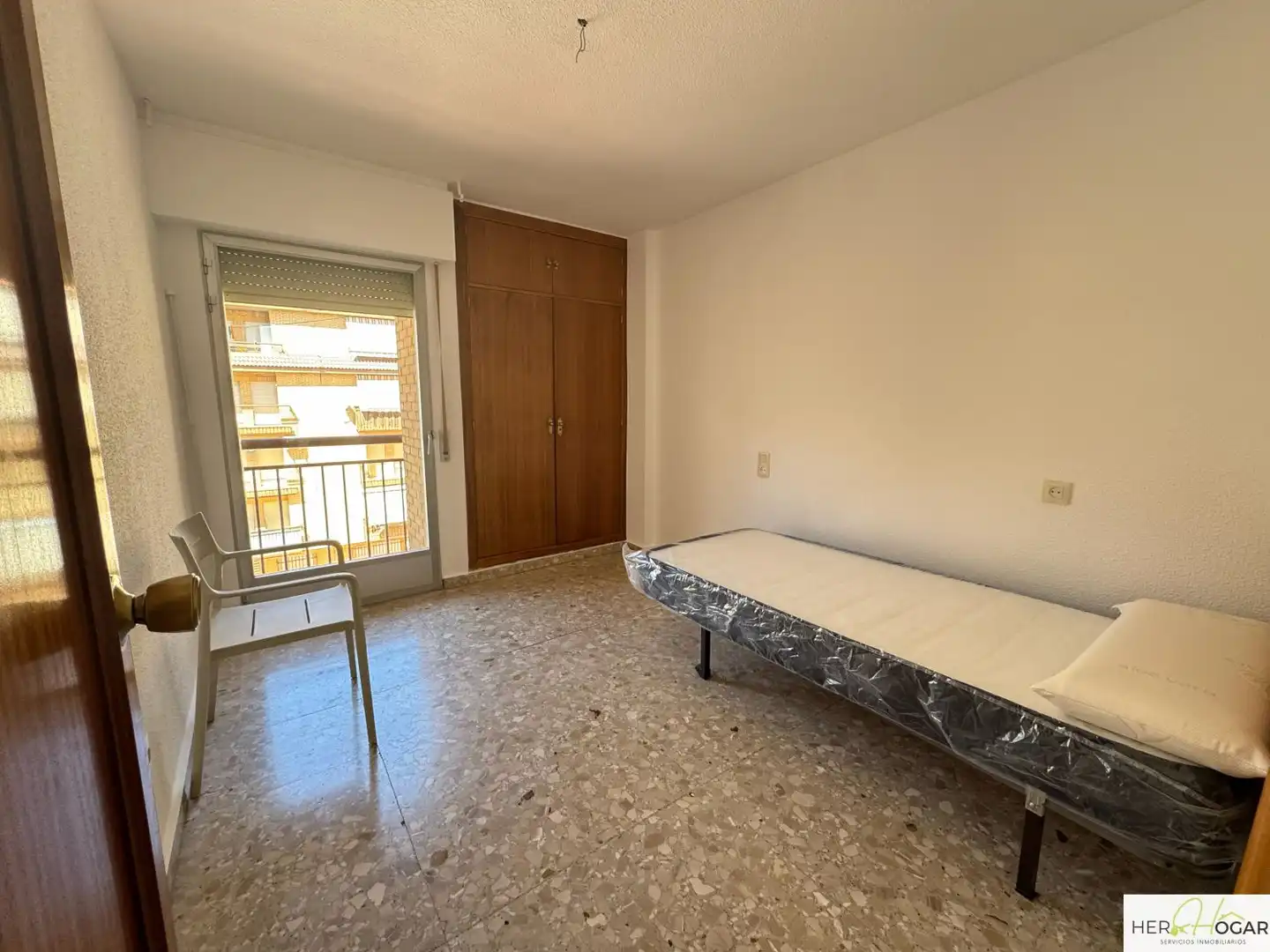 Schlafzimmer von Wohnung zur Miete in Toledo mit Klimaanlage, Heizung und Parkett
