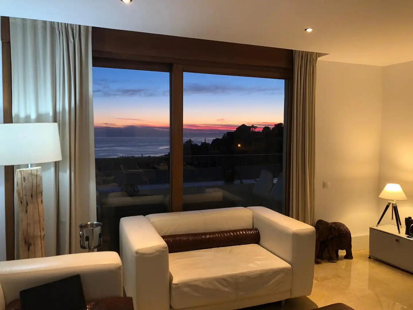 Living room of Duplexes for rent in Marbella  with Air Conditioner, Heating and Terrace