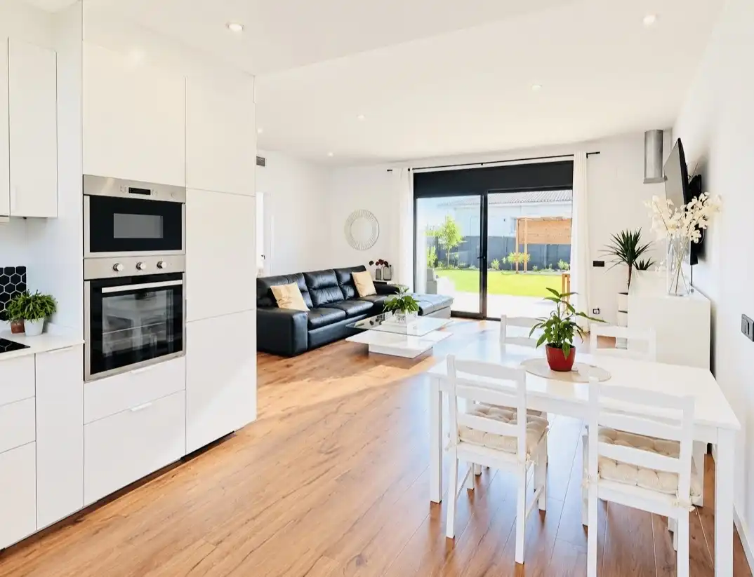 Sala de estar de Casa o chalet en venta en Cunit con Aire acondicionado y Terraza