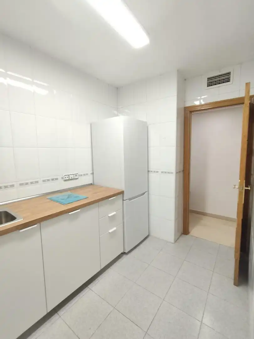 Cocina de Piso de alquiler en Murcia con Aire acondicionado, Amueblado y Balcón