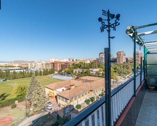 Exterior view of Flat for sale in  Granada Capital  with Air Conditioner, Terrace and Balcony