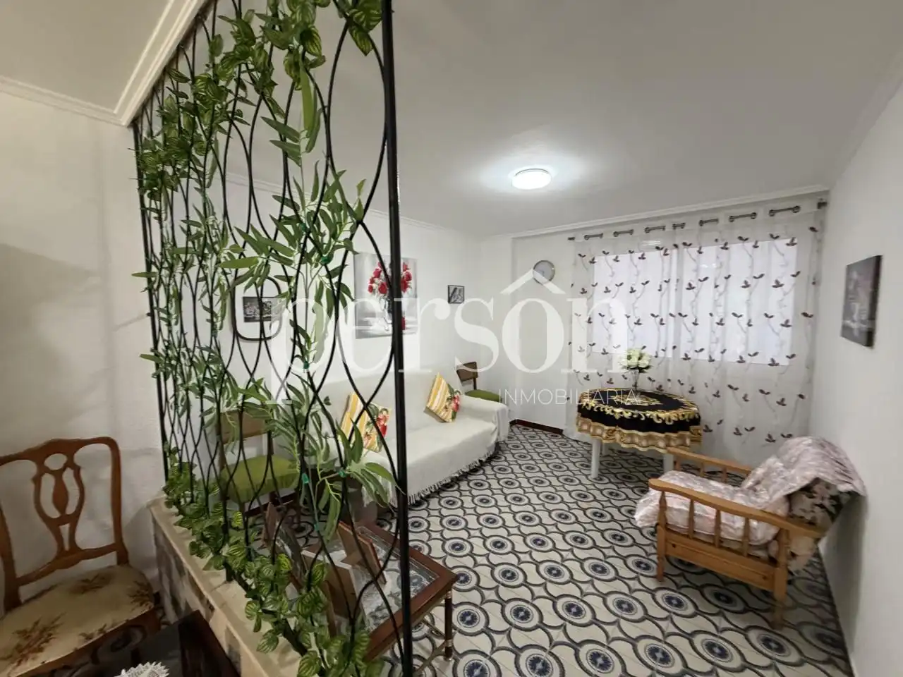 Sala de estar de Piso en venta en Sueca con Aire acondicionado y Amueblado