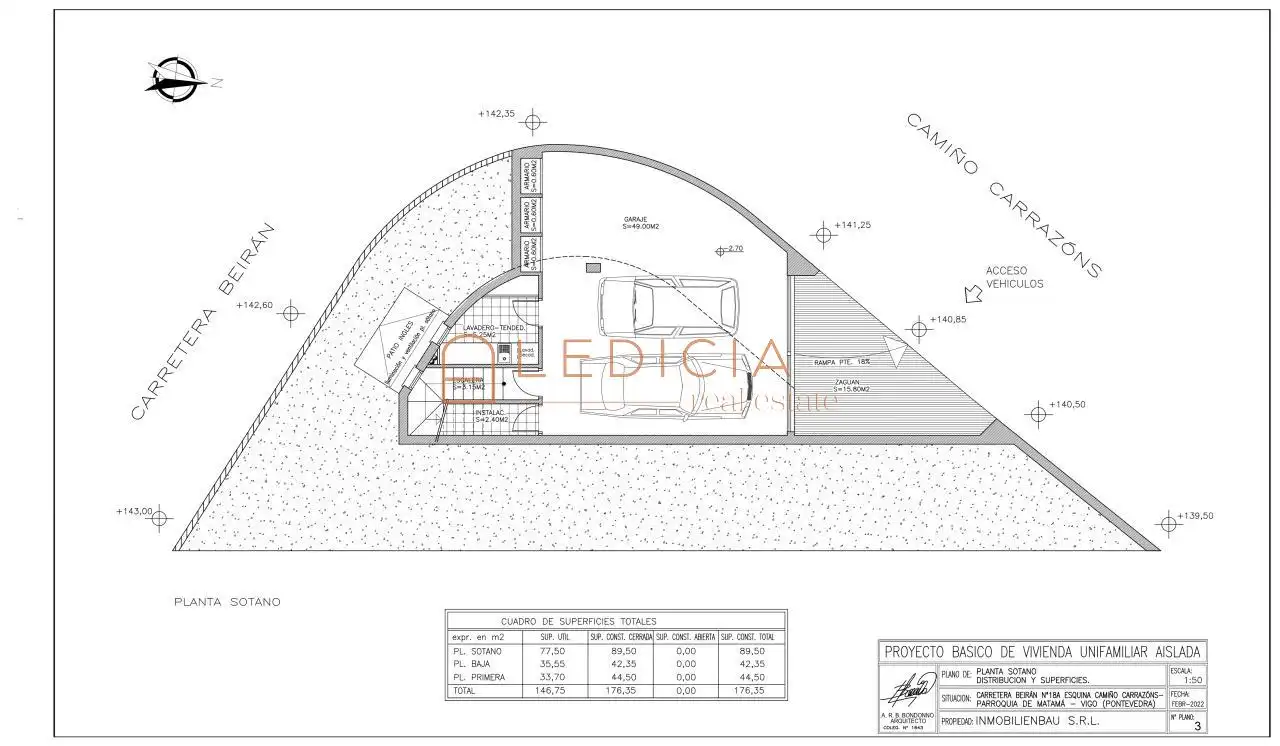 Residential for sale in Carretera Beirán, Comesaña - Matamá
