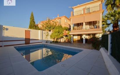 Swimming pool of House or chalet for sale in Alhendín  with Air Conditioner, Terrace and Swimming Pool