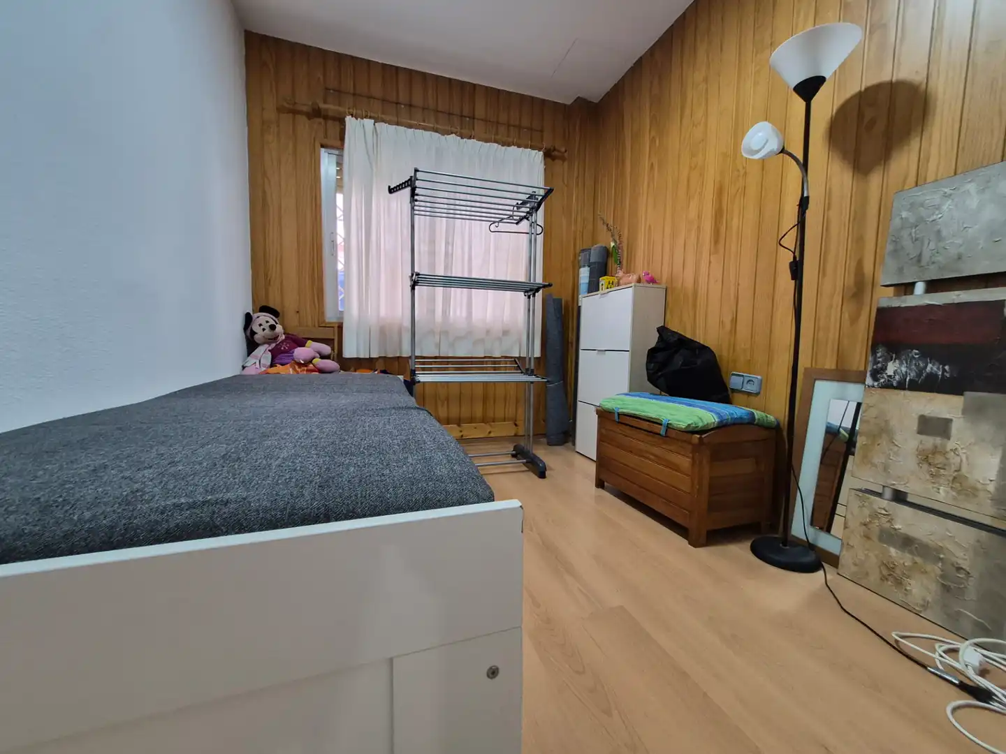 Schlafzimmer von Erdgeschoss zum Verkauf in Calella mit Klimaanlage, Heizung und Parkett