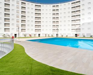 Swimming pool of Flat to rent in  Sevilla Capital  with Oven, Washing machine and Microwave