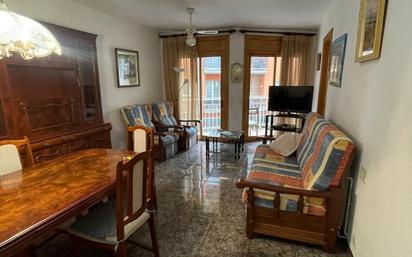 Living room of Flat for sale in Berga  with Heating, Furnished and Balcony