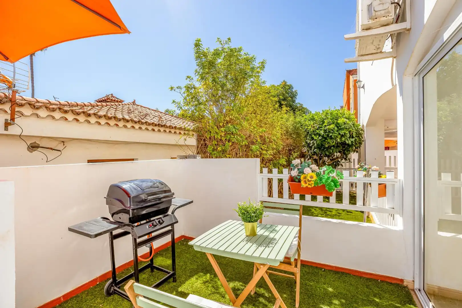 Terrasse von Haus oder Chalet zum Verkauf in Valsequillo de Gran Canaria mit Klimaanlage, Heizung und Privatgarten
