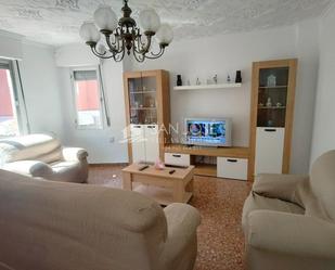 Living room of Flat for sale in Aspe  with Terrace, Storage room and Balcony