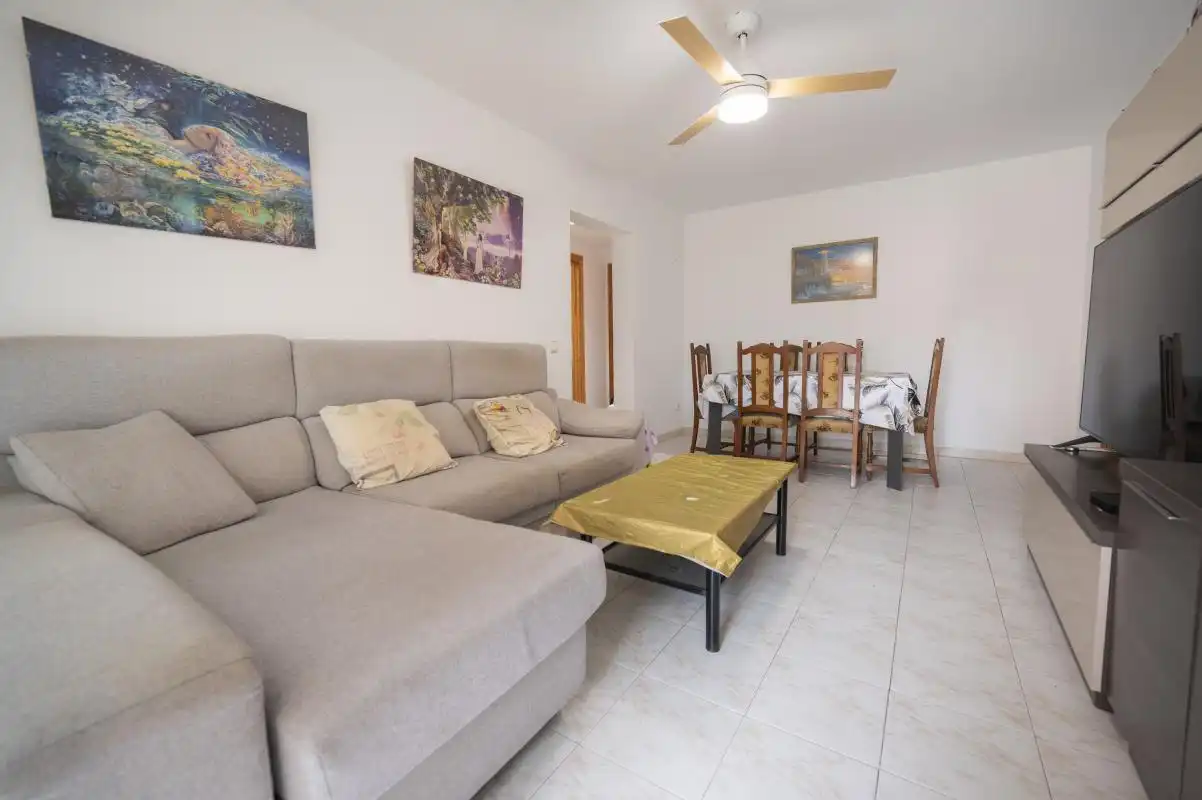 Sala d'estar de Pis en venda en Santa Eulària des Riu amb Aire condicionat i Calefacció