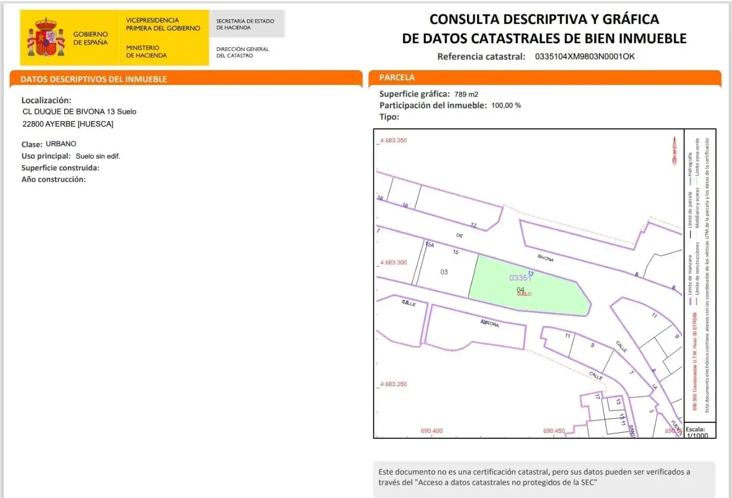 Buildings for sale in Ayerbe