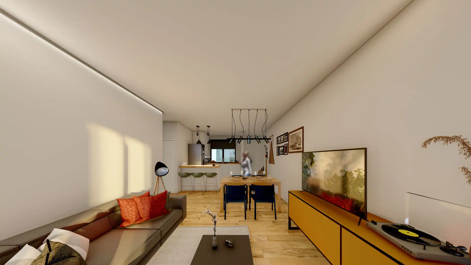 Sala de estar de Piso en venta en Maracena con Aire acondicionado, Calefacción y Terraza