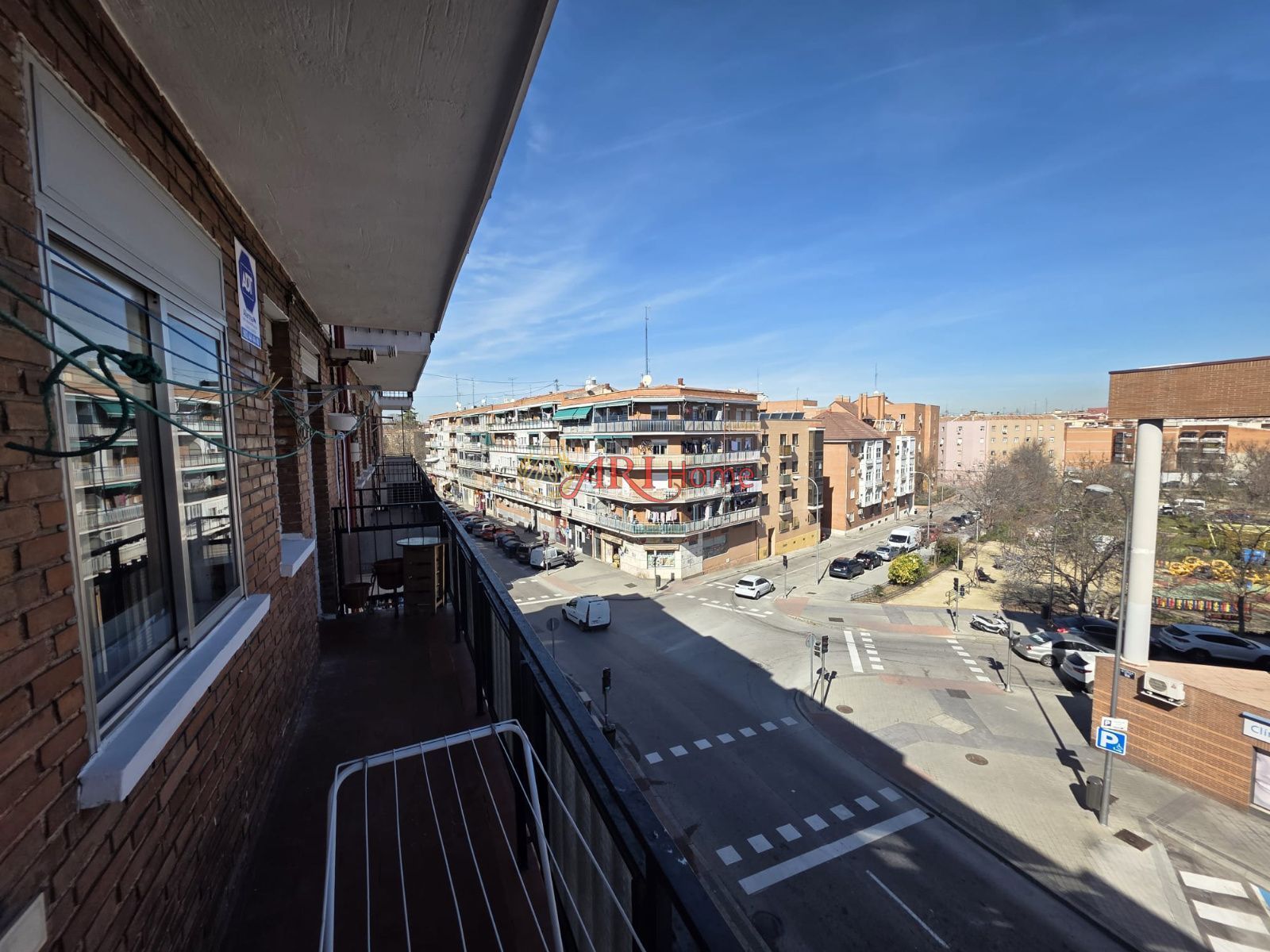 Vista exterior de Piso en venta en  Madrid Capital con Aire acondicionado, Calefacción y Terraza
