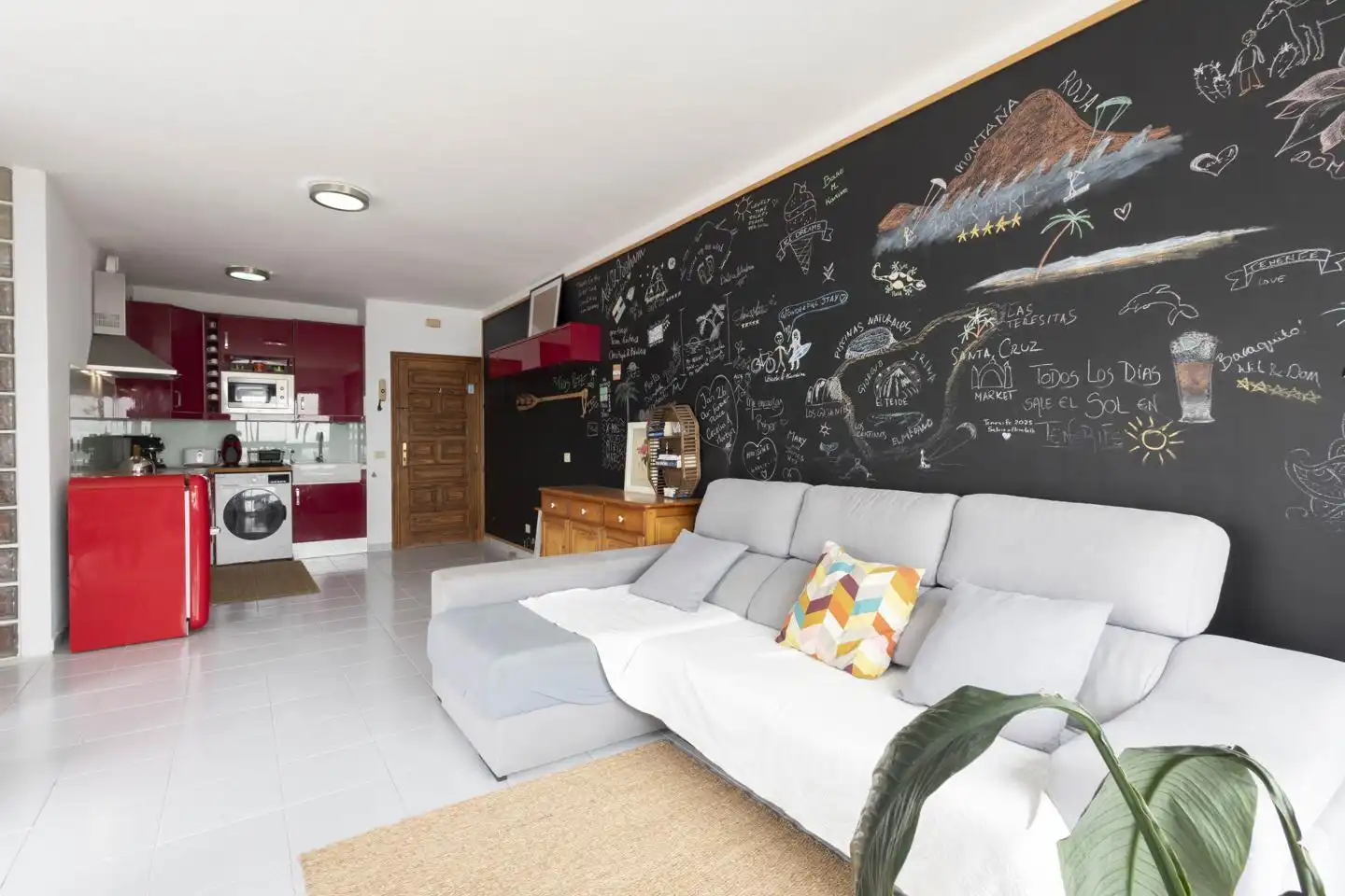 Living room of Attic for sale in Granadilla de Abona  with Furnished