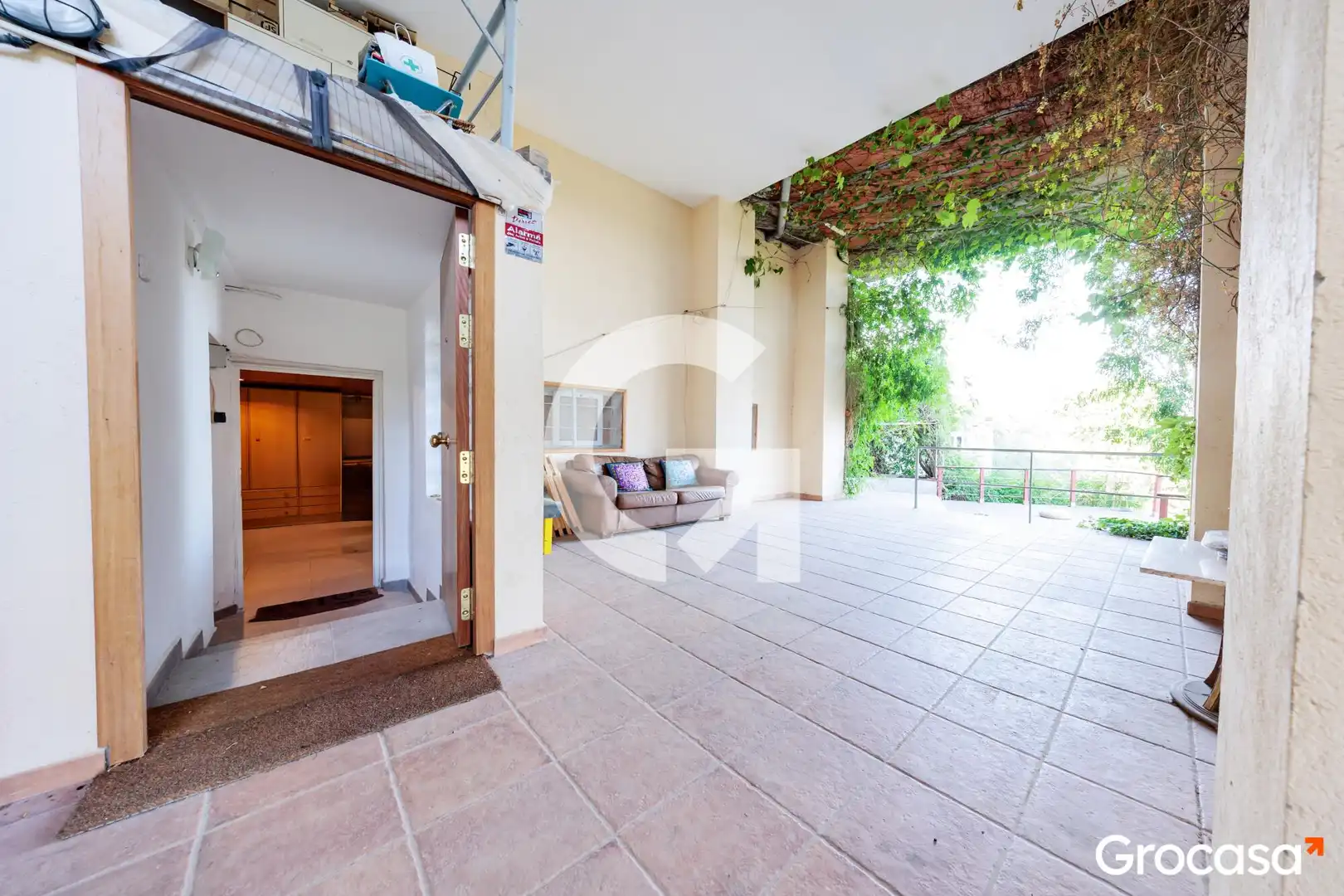 Terrassa de Casa o xalet en venda en Castellar del Vallès amb Aire condicionat, Calefacció i Jardí privat