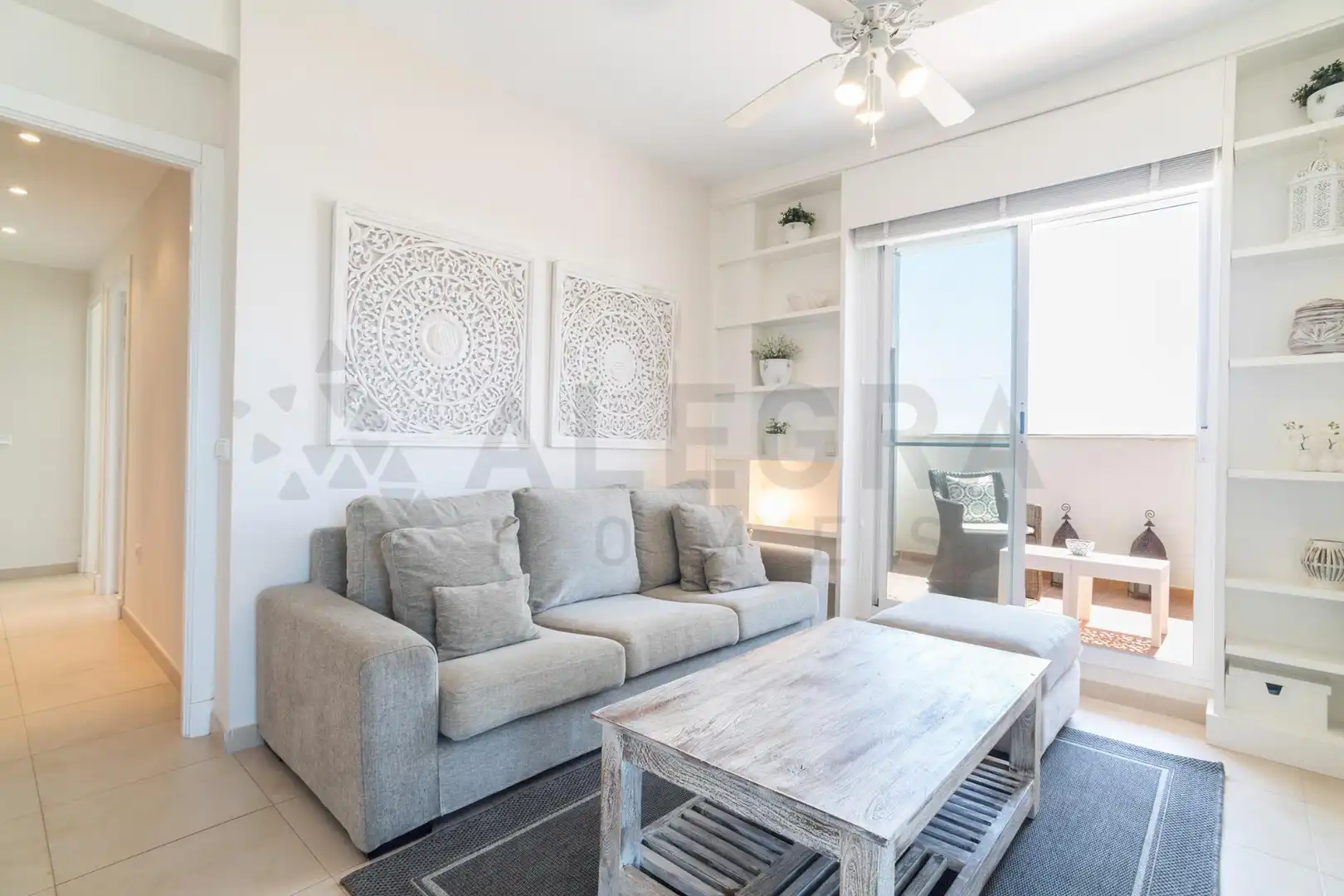 Sala de estar de Ático en venta en Rota con Aire acondicionado, Jardín privado y Terraza