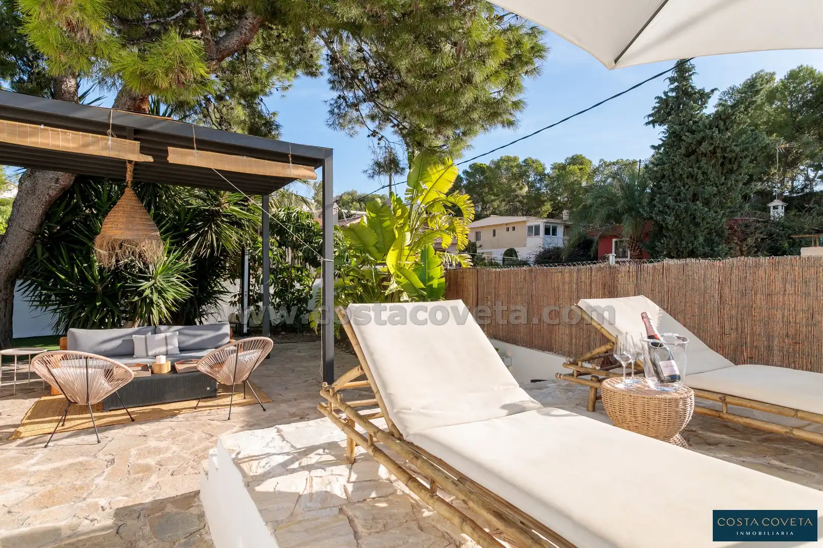Jardí de Casa o xalet en venda en El Campello amb Aire condicionat, Jardí privat i Terrassa